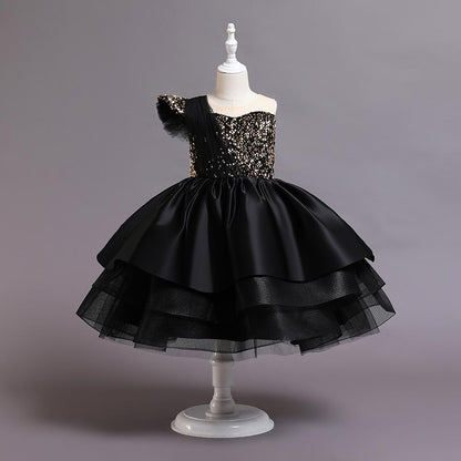 Princess kiddies seqence gown