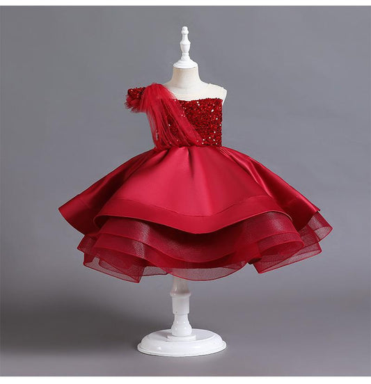 Princess kiddies seqence gown