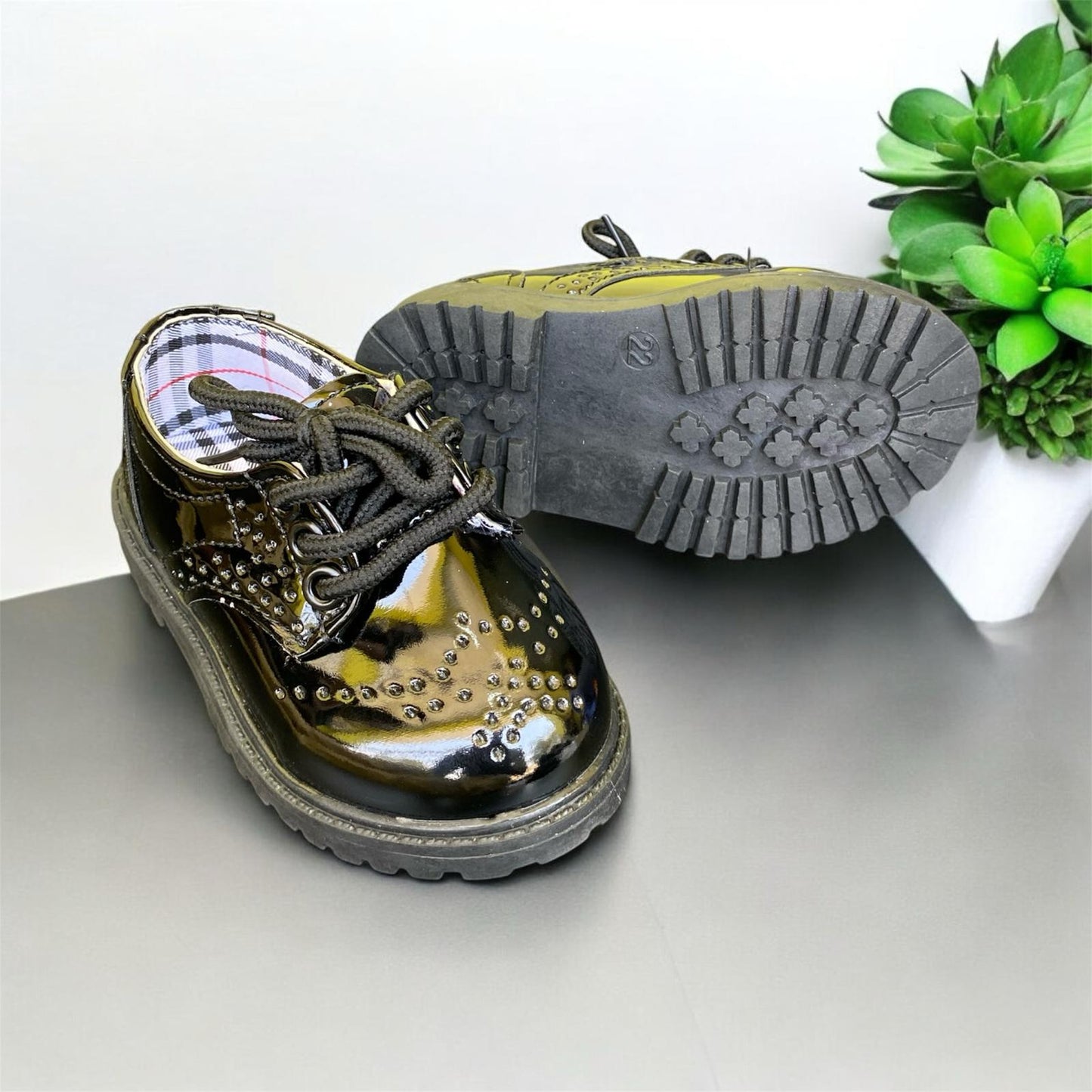 UK-US Toddler Boy School Shoe