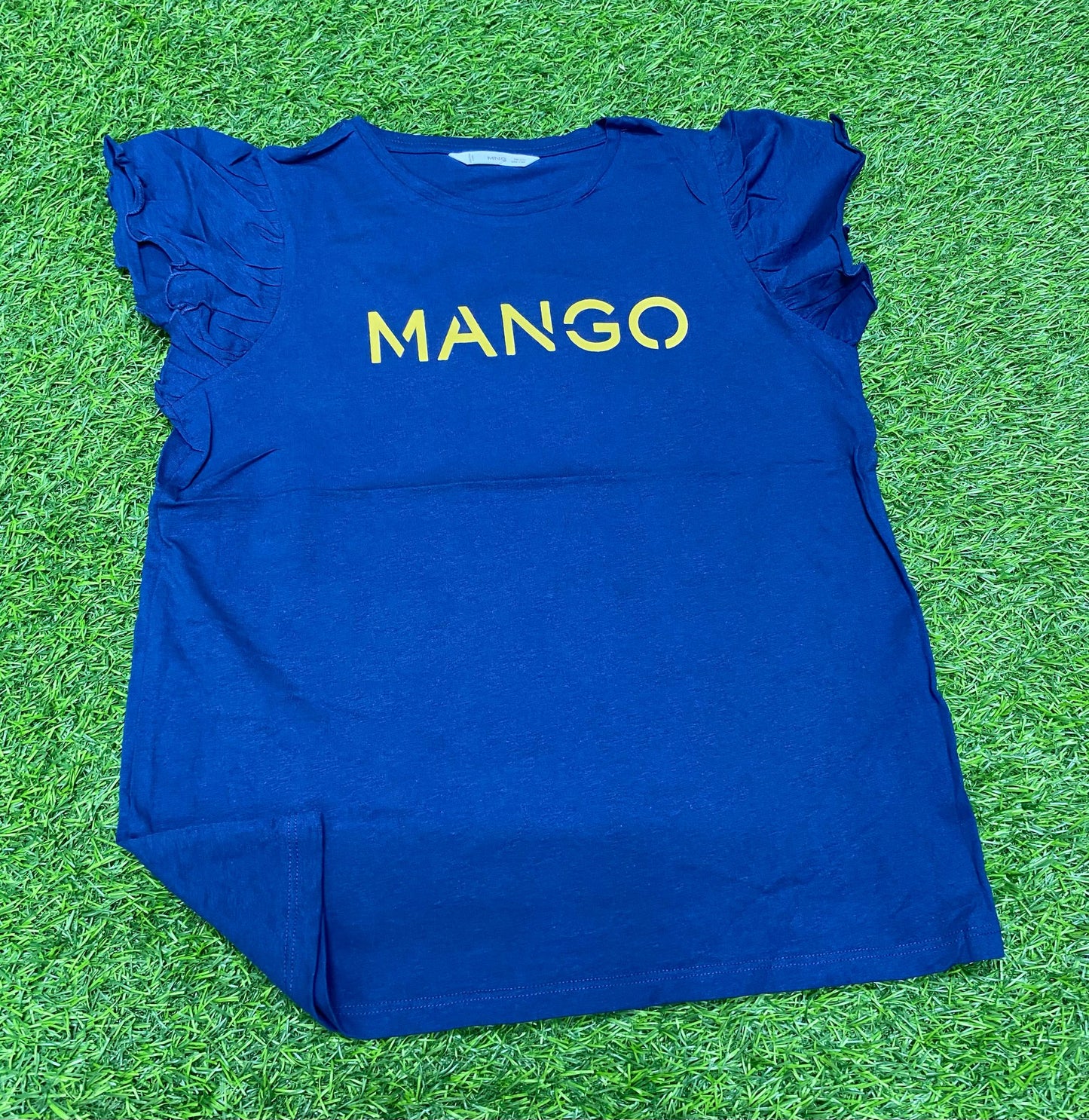 MANGO Brand Round Neck Polo