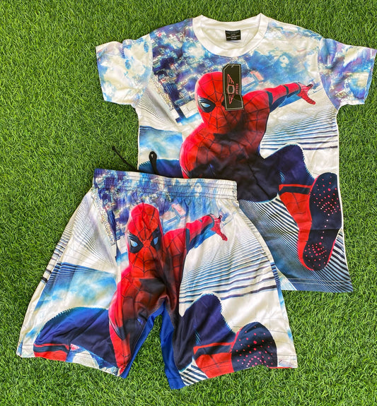 3D Spiderman Design Two Piece
