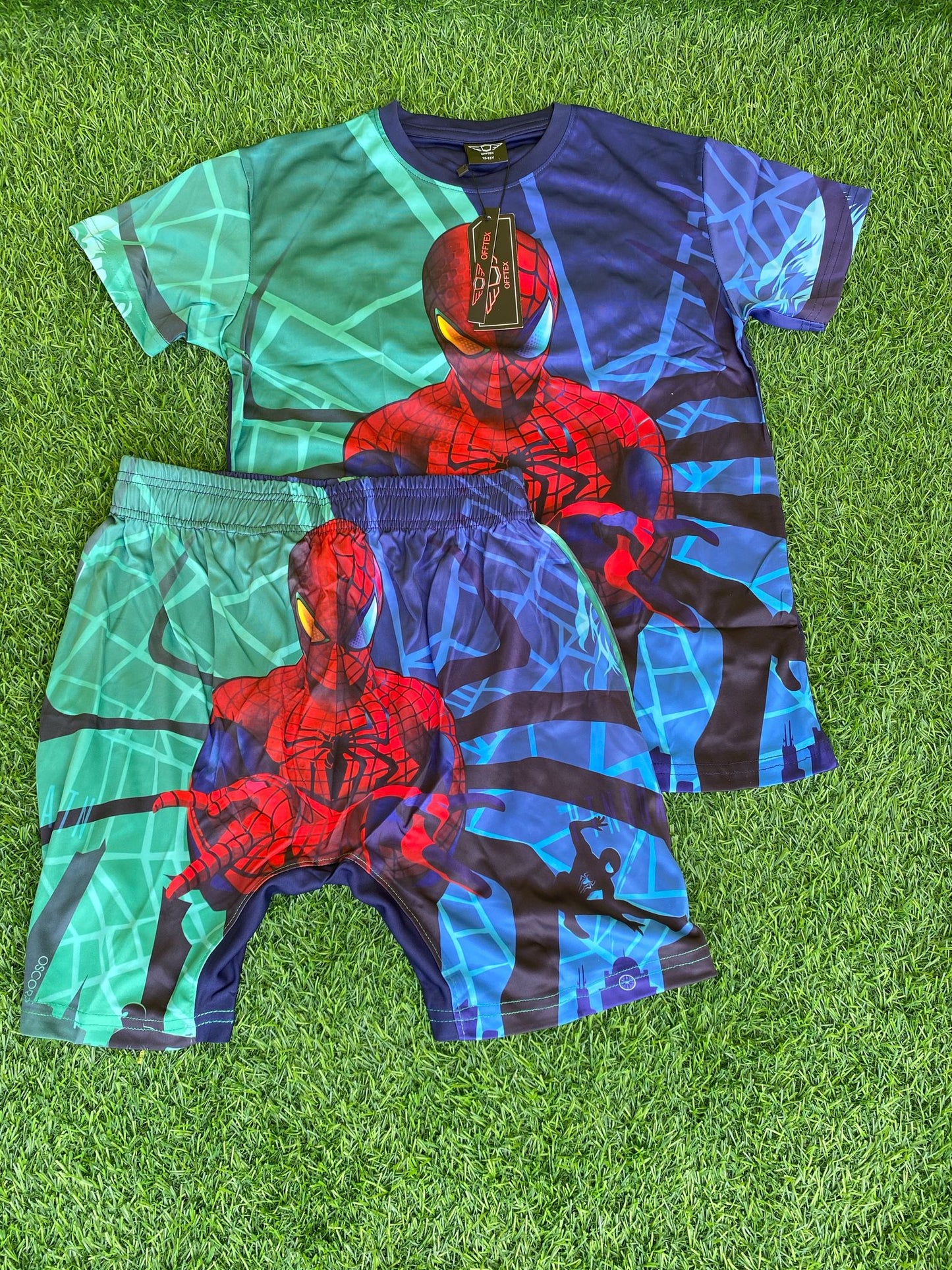 3D Spiderman Design Two Piece