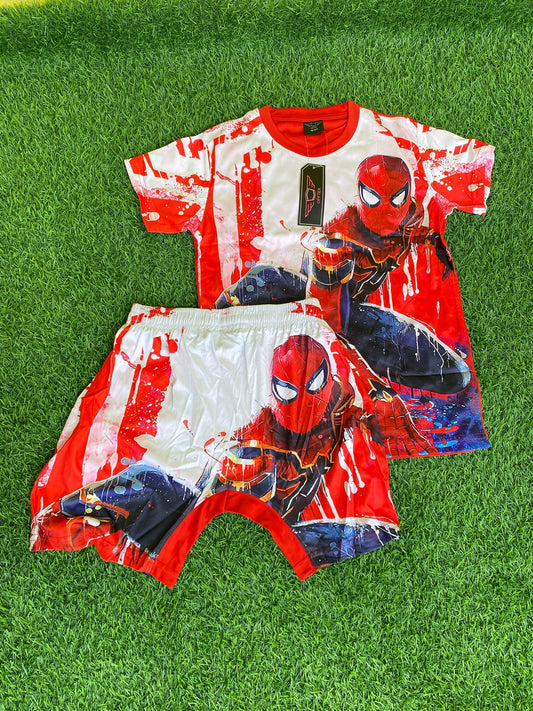3D Spiderman Design Two Piece