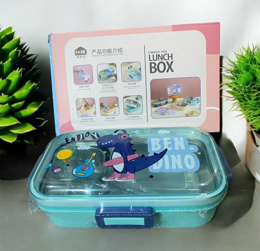 Toddler Bento Lunch Box  [2 Compartment] BPA Free - 304 Stainless Steel