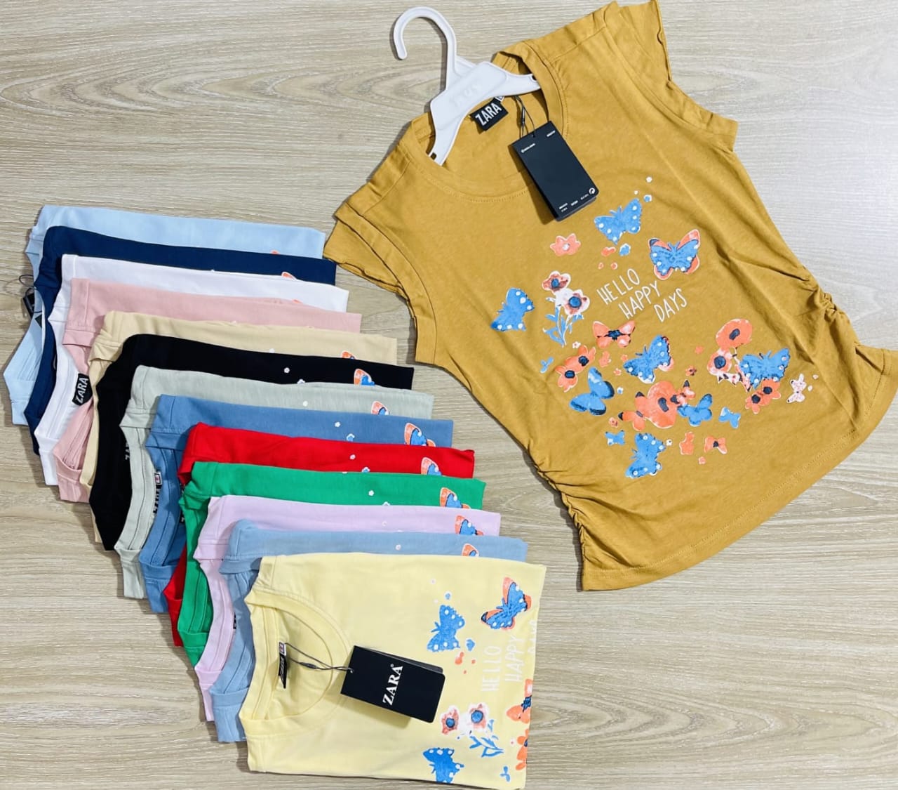 ZARA Kiddies Round Neck Polo