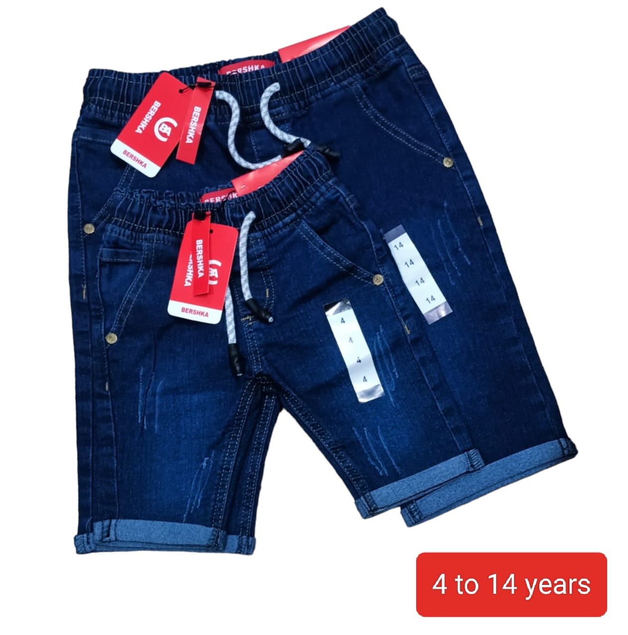 BERSHKA Jean Shorts - Run Small