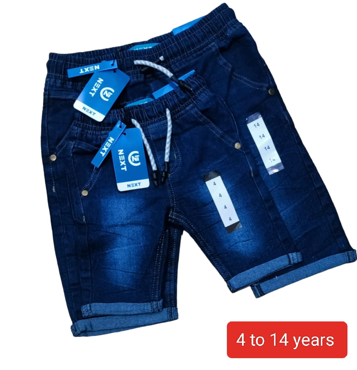 NEXT Jean Shorts - Run Small