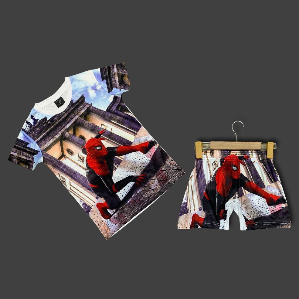 3D Spiderman Design Two Piece