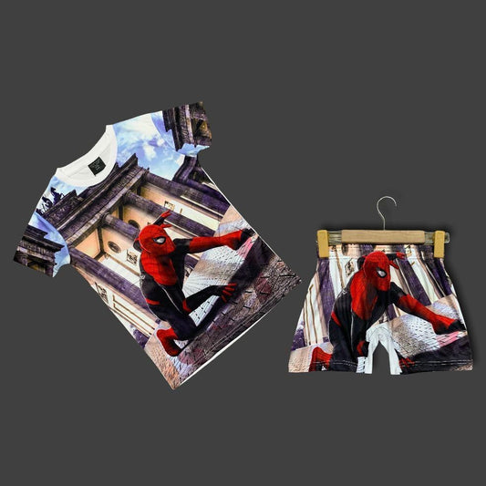 3D Spiderman Design Two Piece