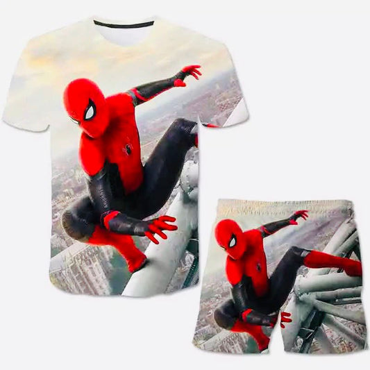 3D Spiderman Design Two Piece
