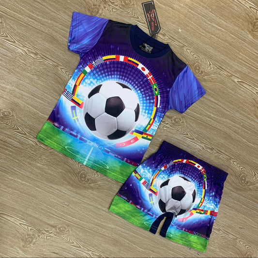 3D Football Design Two Piece