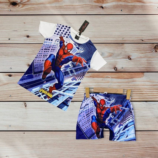3D Spiderman Design Two Piece