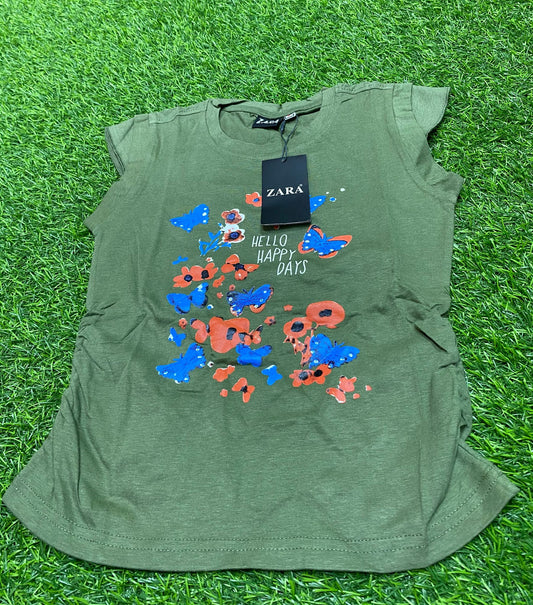 ZARA Kiddies Round Neck Polo