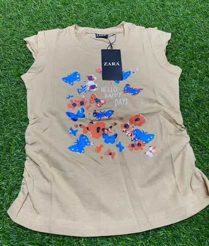 ZARA Kiddies Round Neck Polo