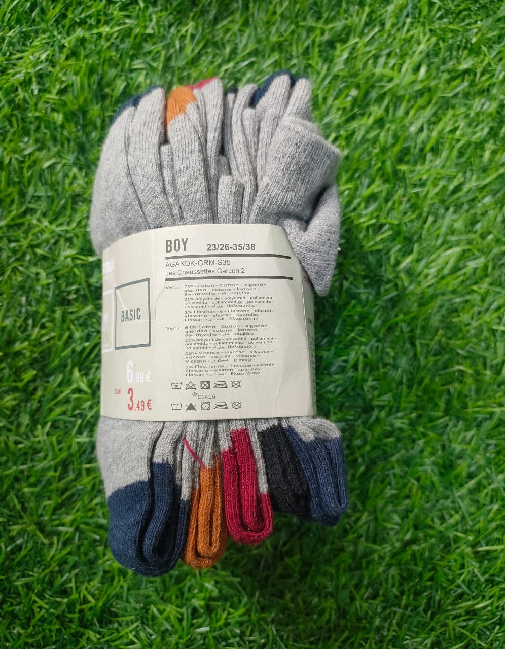 Orchestra 5in1 coloured socks