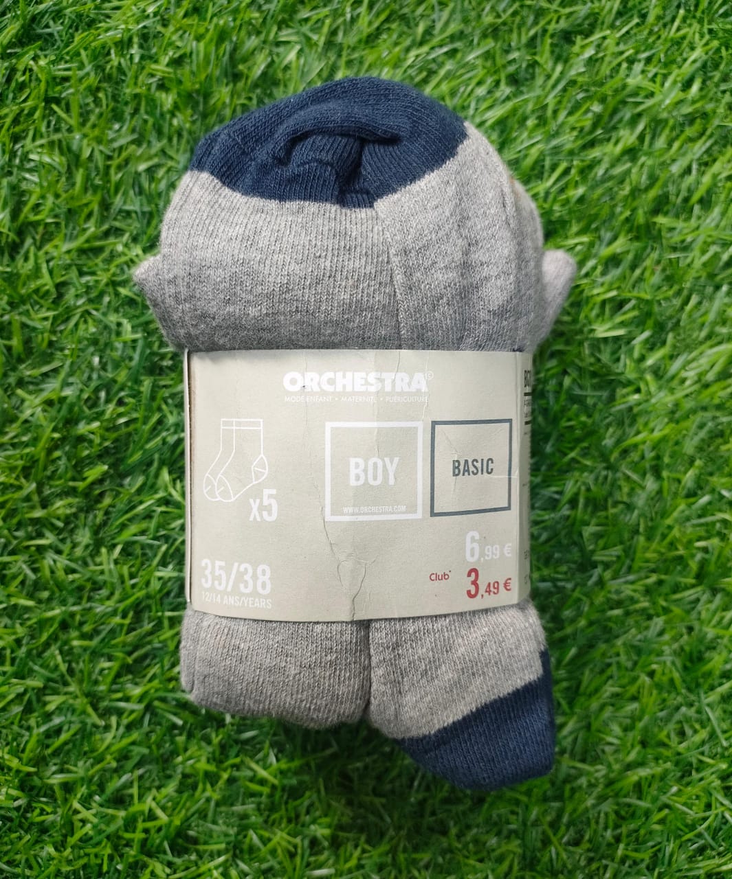 Orchestra 5in1 coloured socks
