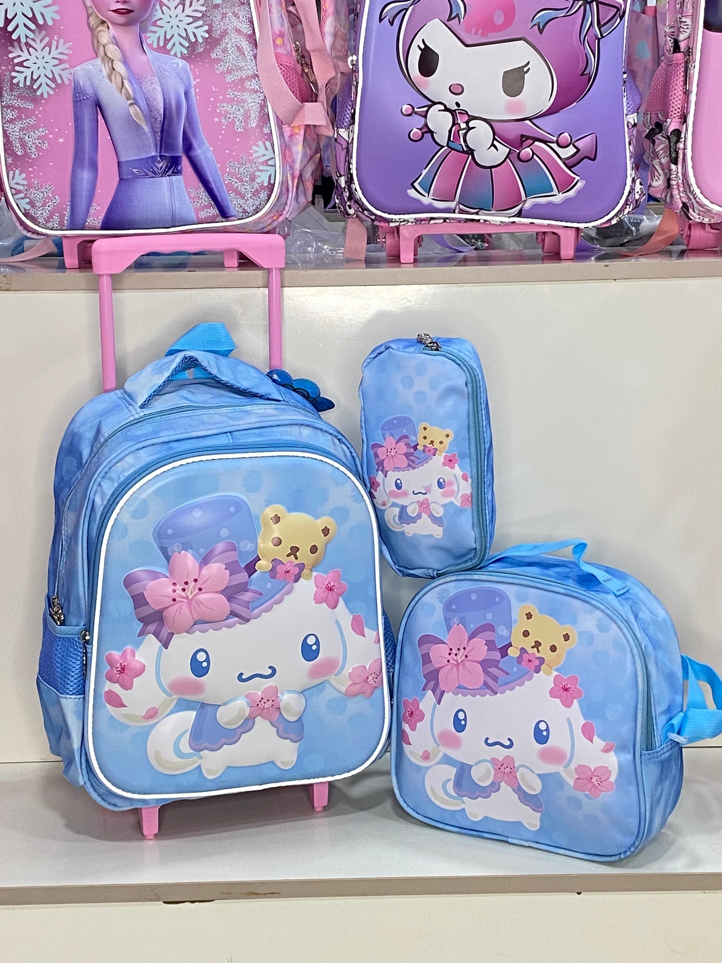 14inches 3in1 HSD Trolley School Bag