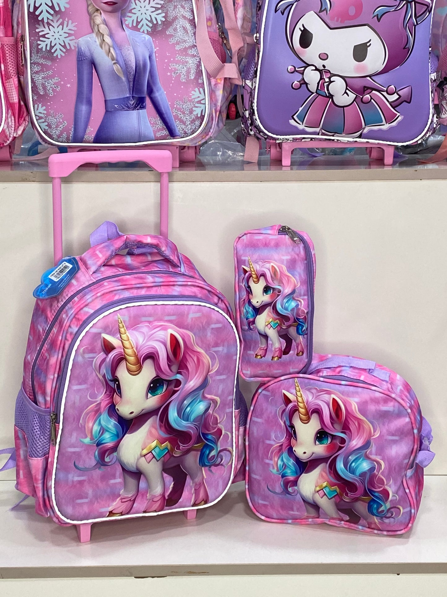 14inches 3in1 HSD Trolley School Bag