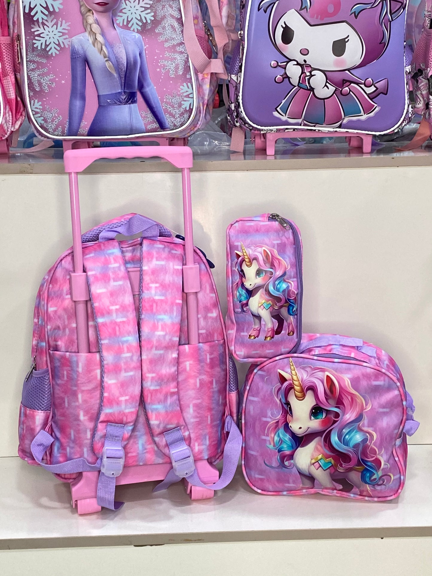 14inches 3in1 HSD Trolley School Bag