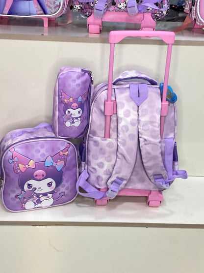 14inches 3in1 HSD Trolley School Bag