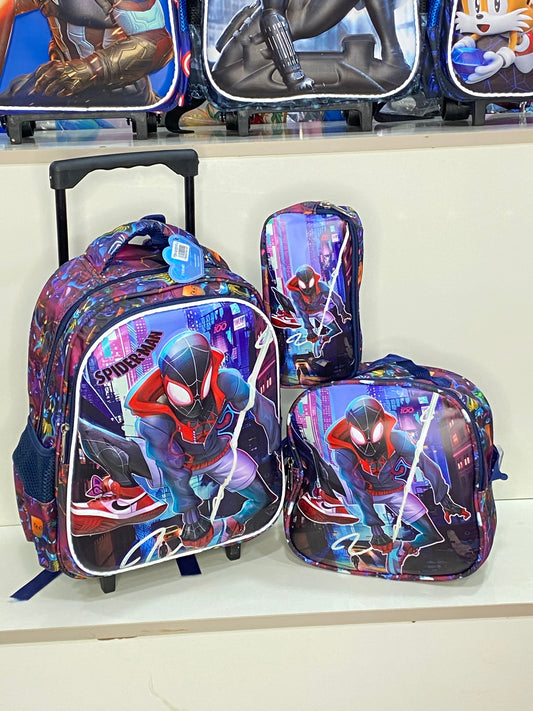 14inches 3in1 HSD Trolley School Bag