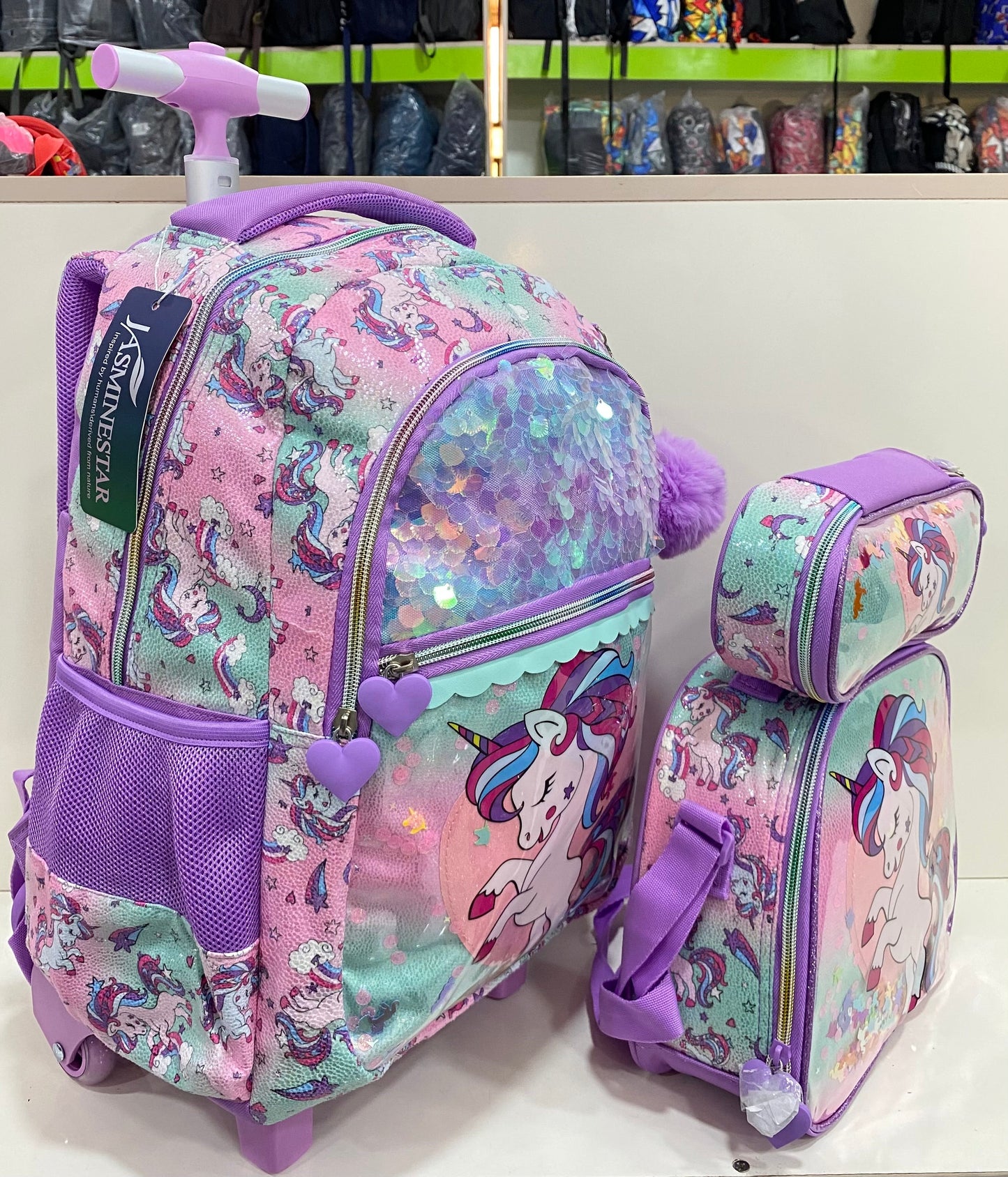 3in1 Jasmine trolley set 17 inches