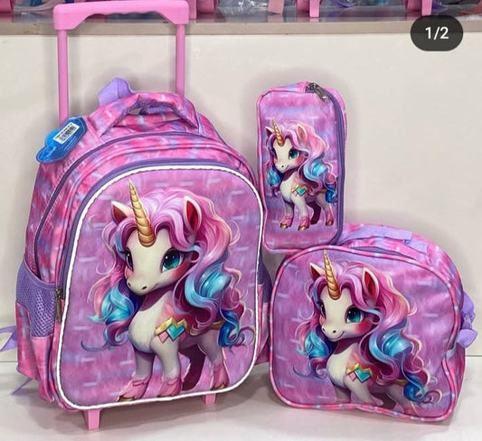 Disney HSD 14 inches 3in1 trolley set