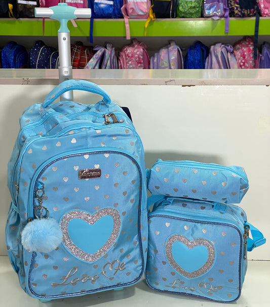 3in1 Jasmine trolley set 17 inches