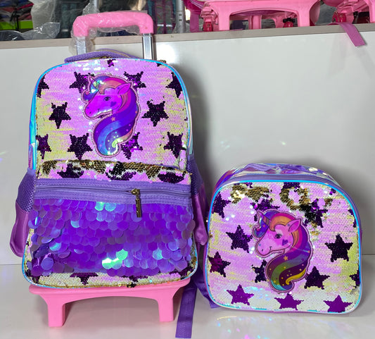 16inches HSD Sequence Trolley School Bag