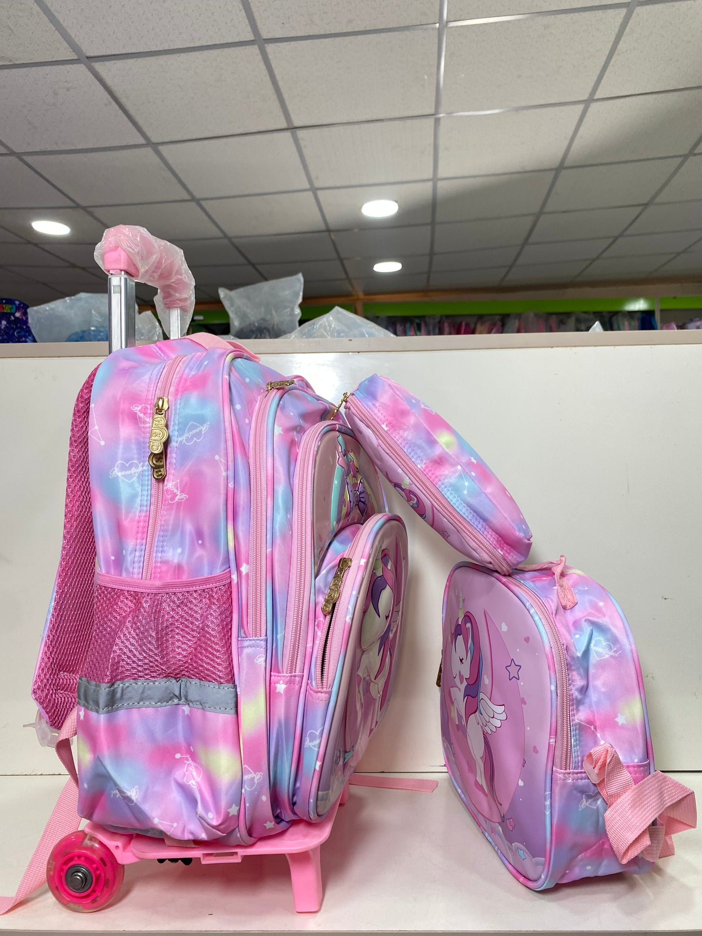 16inches 3in1 HSD Trolley School Bag