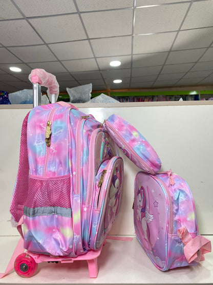 16inches 3in1 HSD Trolley School Bag