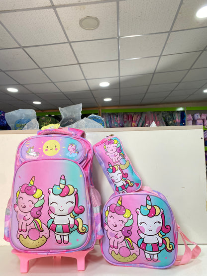 16inches 3in1 HSD Trolley School Bag