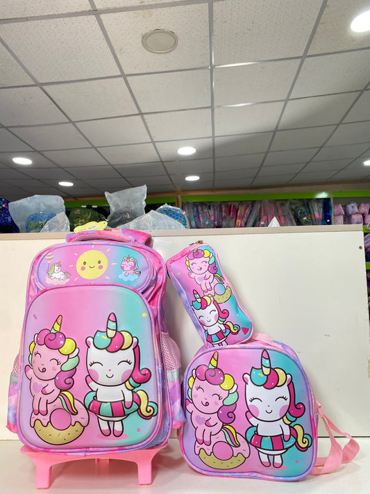 16inches 3in1 HSD Trolley School Bag