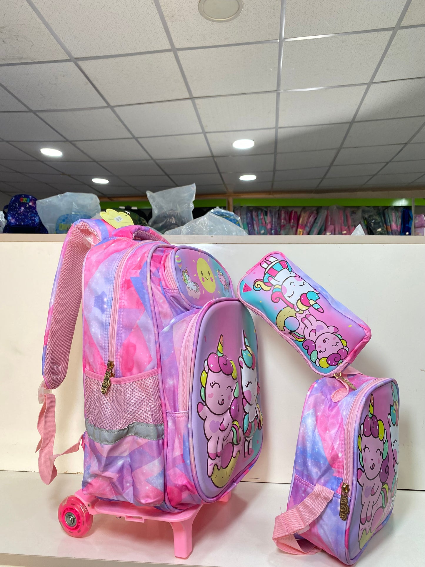 16inches 3in1 HSD Trolley School Bag