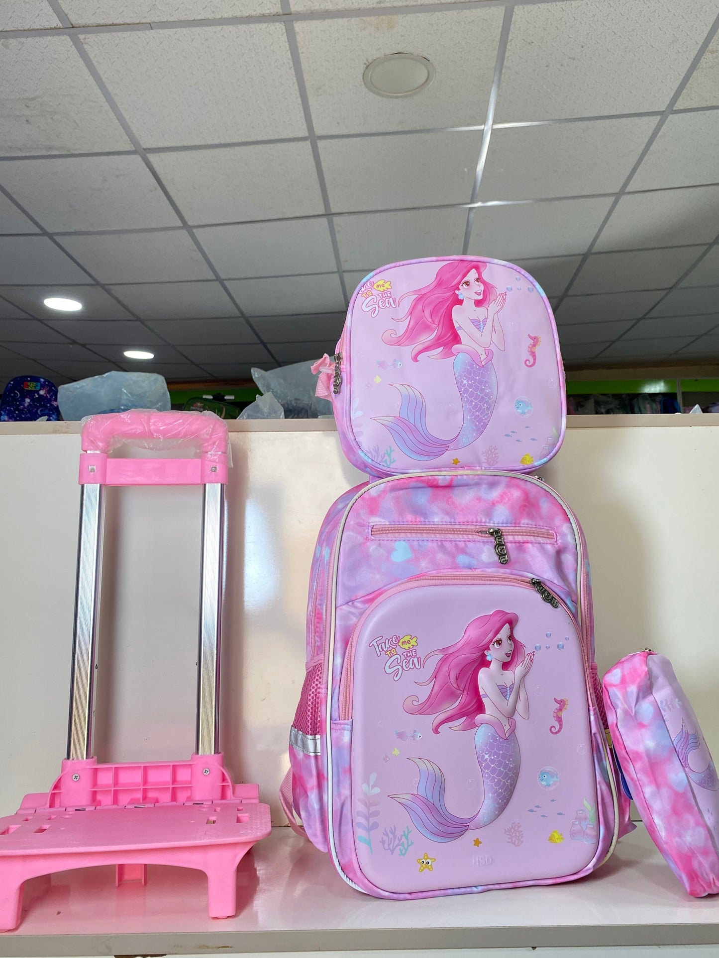 16inches 3in1 HSD Trolley School Bag
