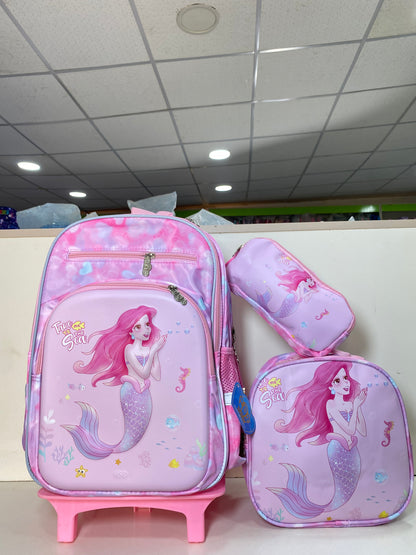 16inches 3in1 HSD Trolley School Bag