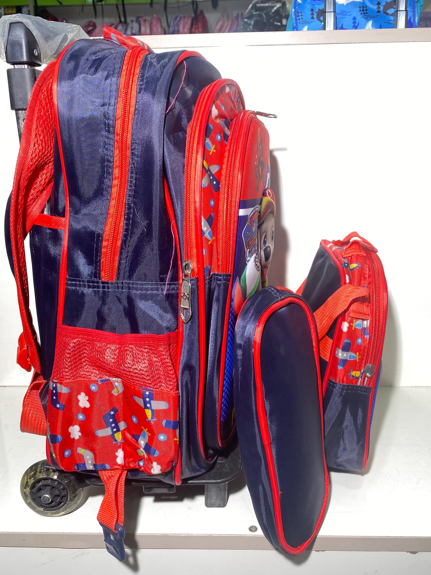 16Inches Boom Trolley School Bag