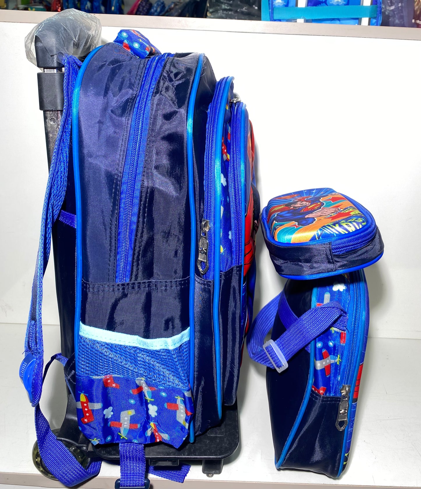 16Inches Boom Trolley School Bag