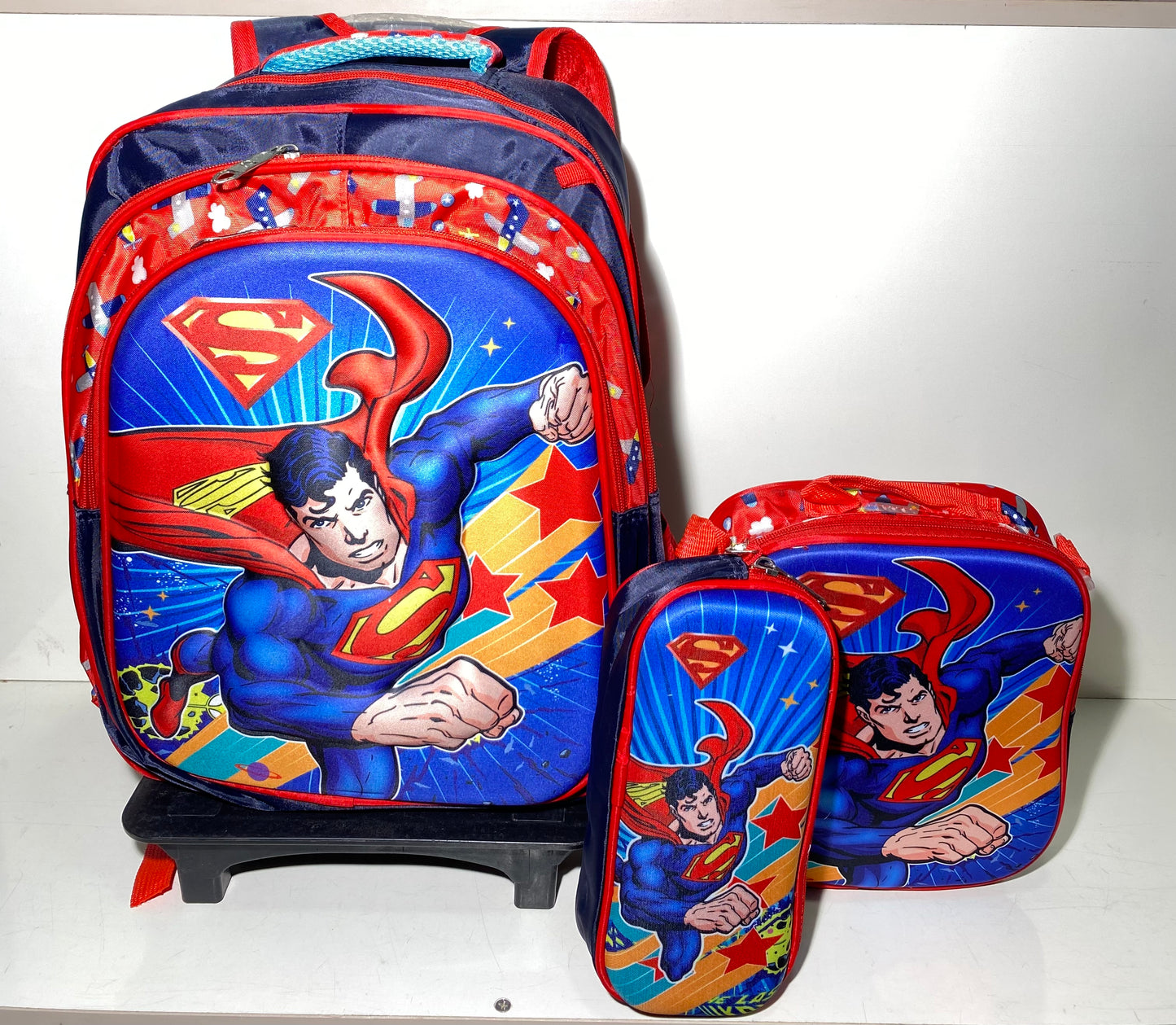 16Inches Boom Trolley School Bag