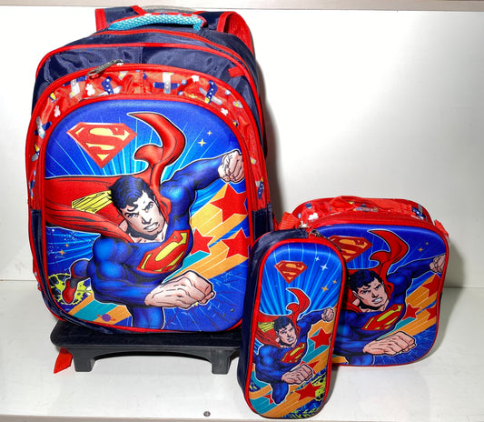 16Inches Boom Trolley School Bag