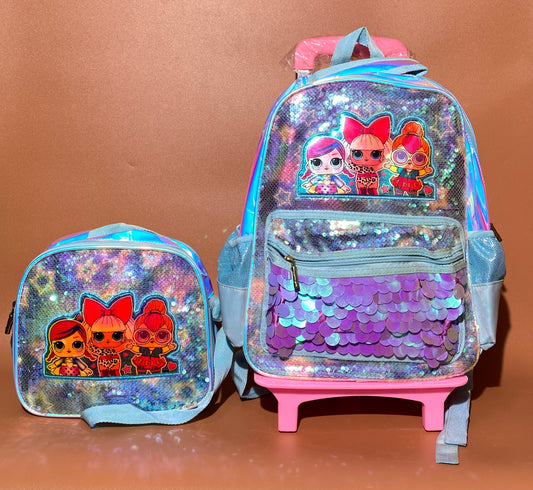 16inches HSD Sequence Trolley School Bag