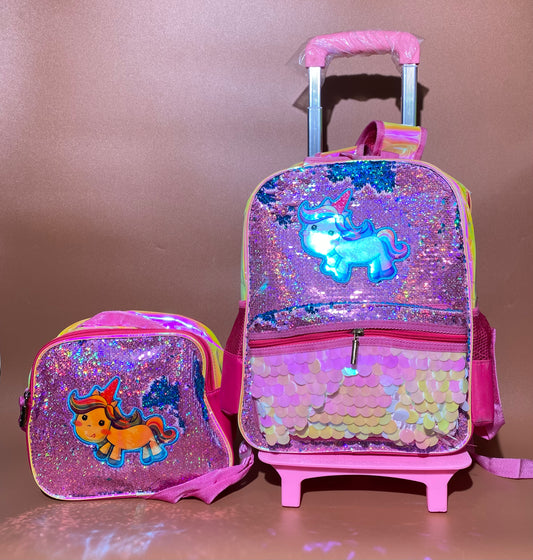 16inches HSD Sequence Trolley School Bag