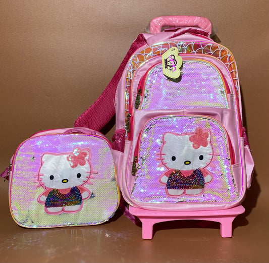 16inches HSD Scales Trolley School Bag