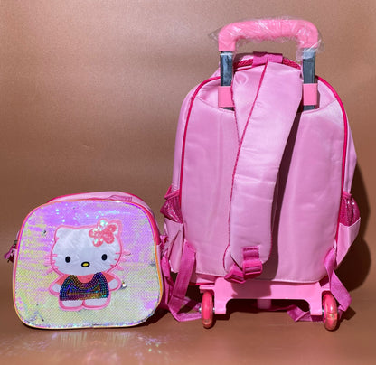 16inches HSD Scales Trolley School Bag