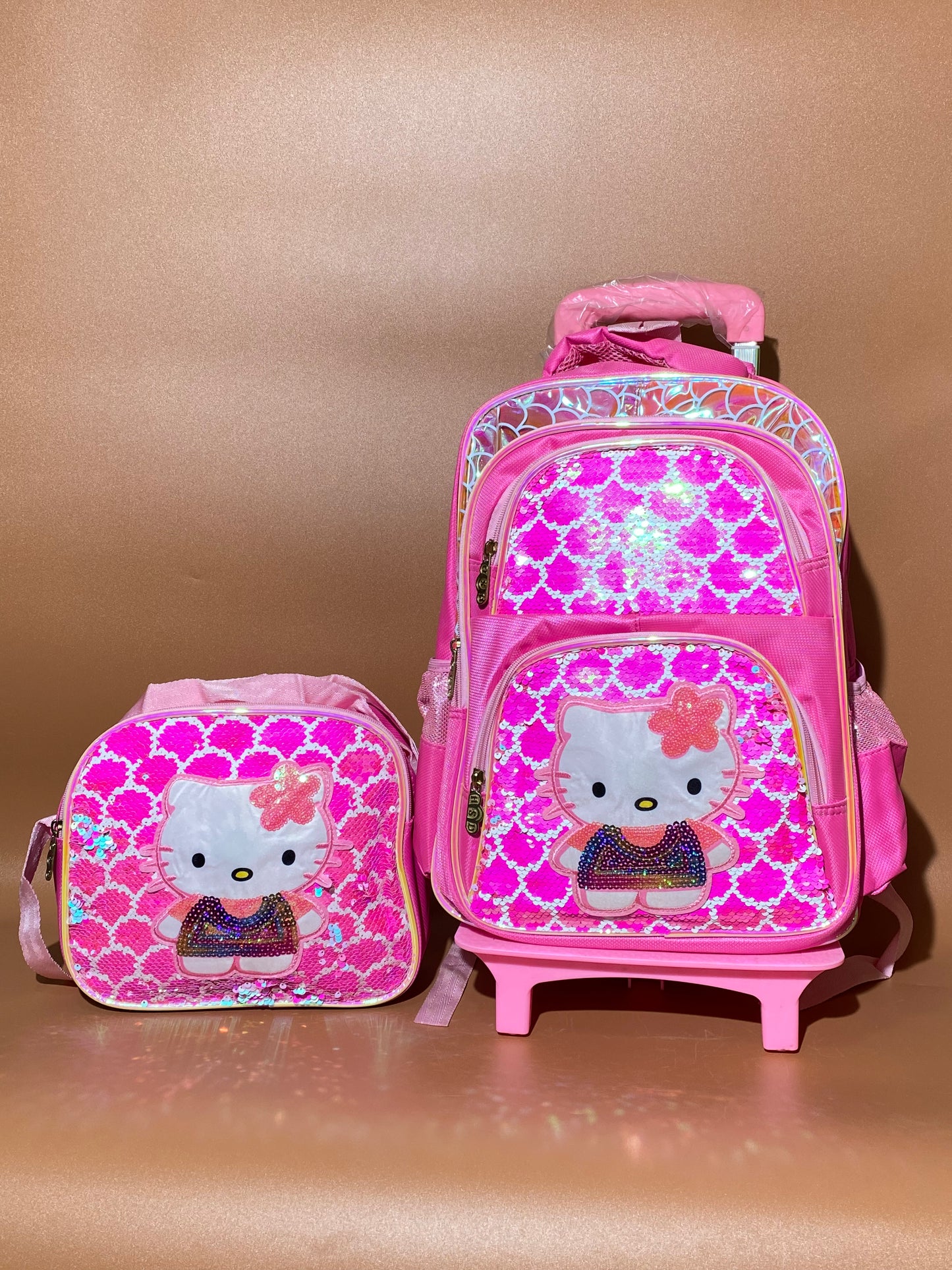16inches HSD Scales Trolley School Bag