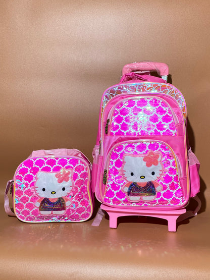 16inches HSD Scales Trolley School Bag