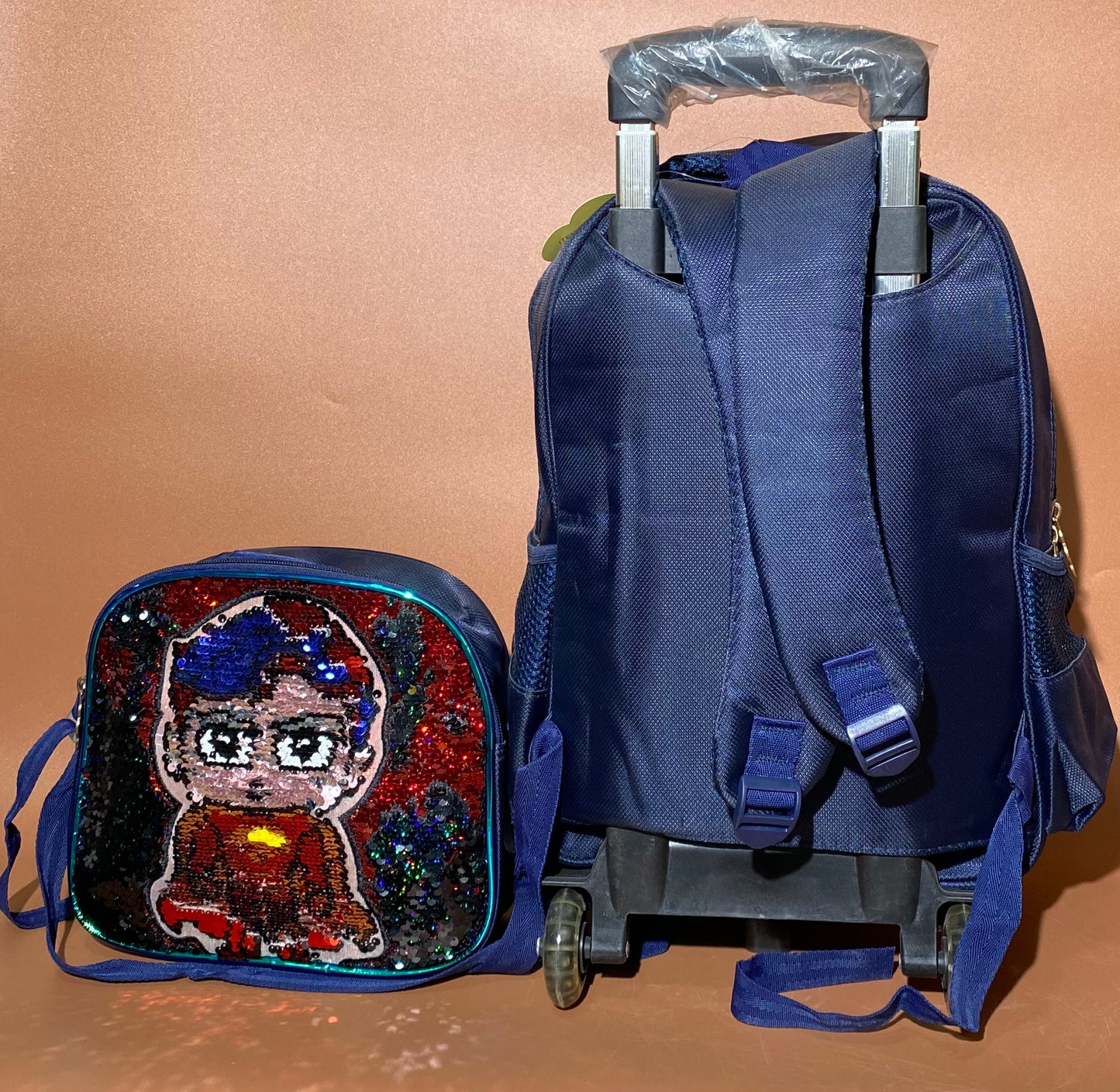 16inches HSD Scales Trolley School Bag