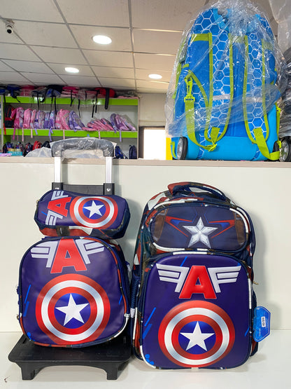 16inches 3in1 HSD Trolley School Bag