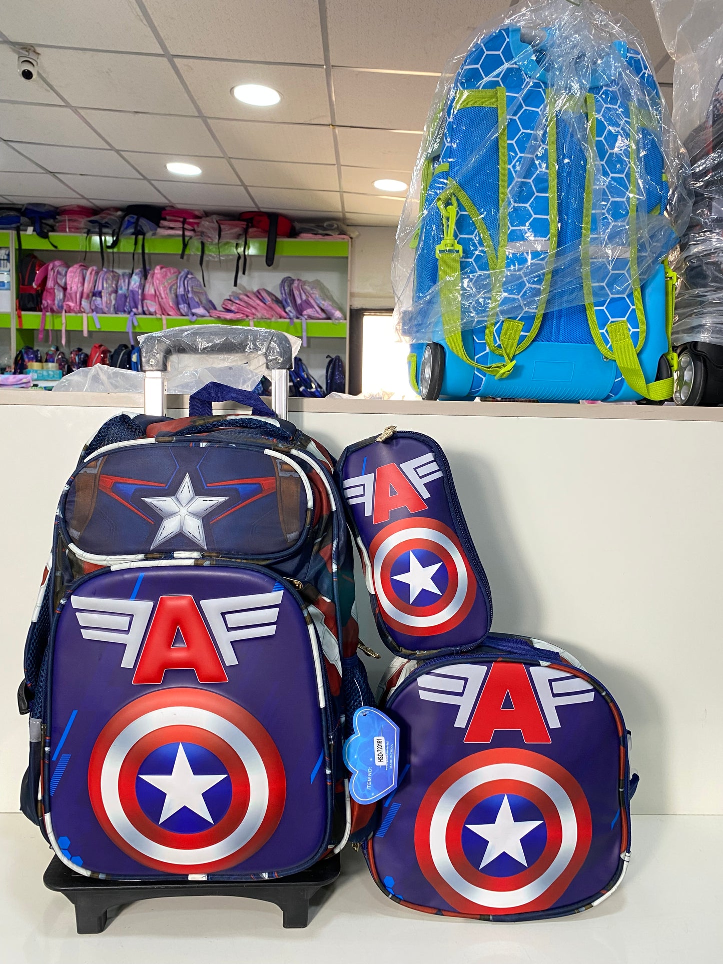 16inches 3in1 HSD Trolley School Bag