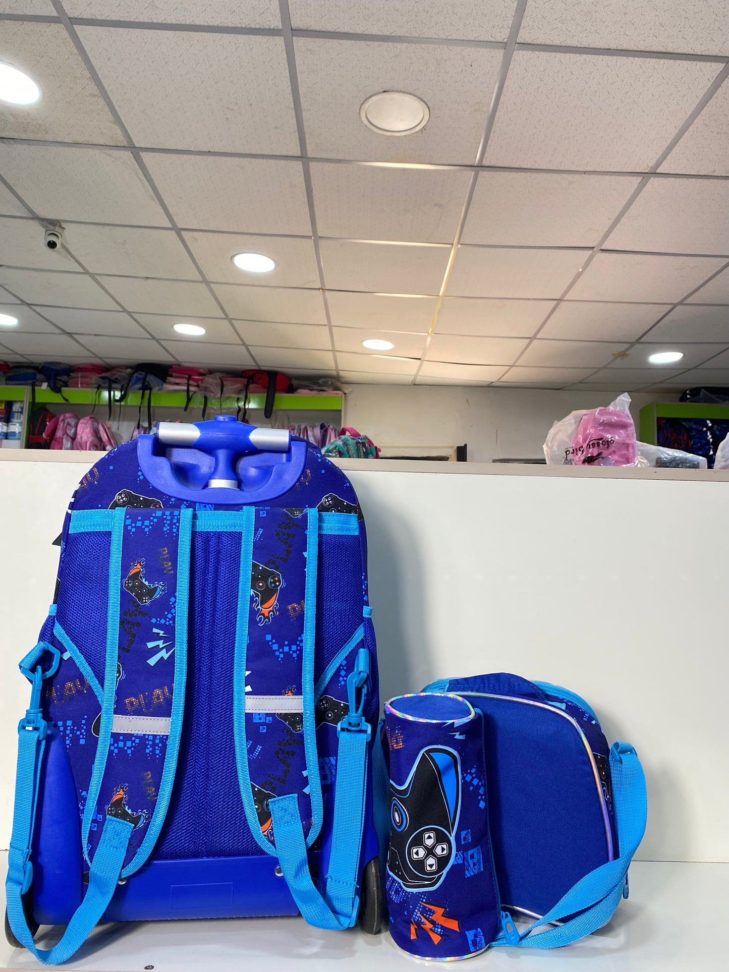 18inches 3in1 Jasmine Star School Trolley Bag